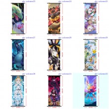 Pokemon anime wall scroll wallscrolls 40*102CM