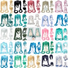 Hatsune Miku anime cosplay long wig