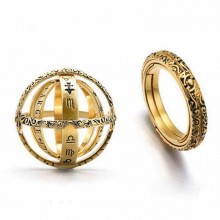 Astronomical Sphere Ball Ring Finger Ring