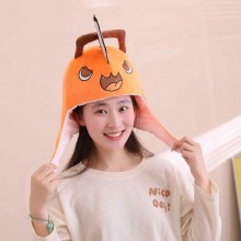 Chainsaw Man anime cosplay plush hat