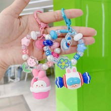 Sanrio Melody kitty Cinnamoroll Kuromi anime figure doll key chain