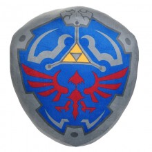 The Legend of Zelda Hylian Shield game plush pillo...