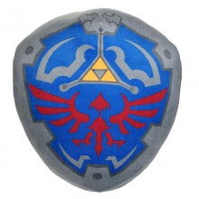 The Legend of Zelda Hylian Shield game plush pillow 38cm