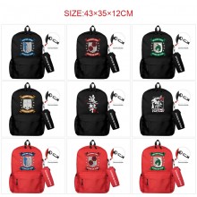 Attack on Titan anime backpack bag + pen bag