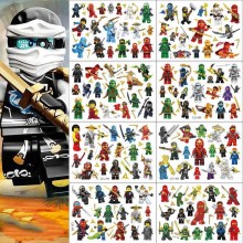 Ninjago anime waterproof tattoo stickers(price for 10pcs)