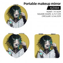 Genshin Impact two-sided folding makeup mirror cos...