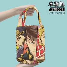 JoJo's Bizarre Adventure cylinder bucket shaped handbags shoulder bag