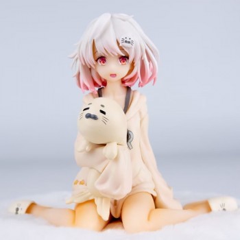 Virtual YouTuber Haruka sitting anime figure