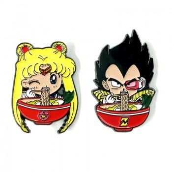 Sailor Moon Dragon Ball anime alloy brooch pin