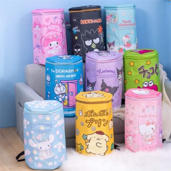 Melody kitty Cinnamoroll Kuromi Pochacco barrel shaped backpack bag