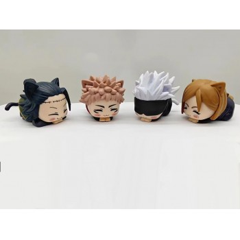 Jujutsu Kaisen sleep anime figures set(4pcs a set)(OPP bag)
