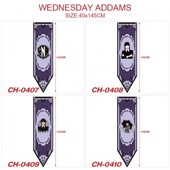 Wednesday Addams flags 40*145CM