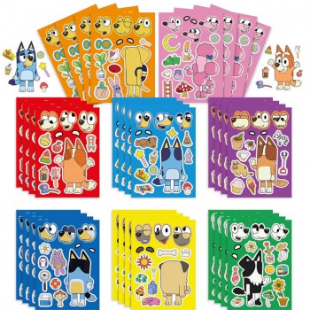 Bluey anime stickers set(16pcs a set)