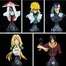 Naruto Tsunade bust Itachi Obito Namikaze Minato anime figure