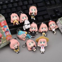 SPY FAMILY Anya Forger anime figures set(10pcs a s...