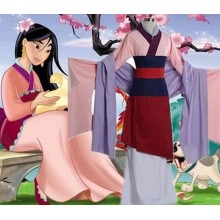 Hua Mulan Hanfu cosplay dress cloth costume