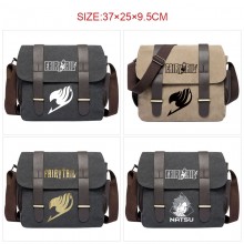 Fairy Tail anime canvas satchel shoulder bag