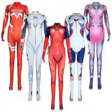 Overwatch EVA anime girl cosplay bodysuit dress cl...