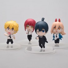 Chainsaw Man anime figures set(4pcs a set)