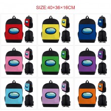 Among Us game nylon backpack bag