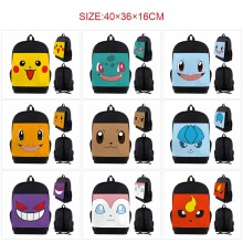 Pokemon anime nylon backpack bag