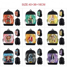 One Piece anime nylon backpack bag