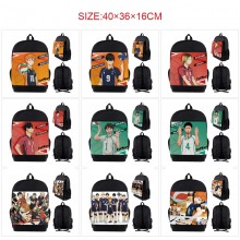 Haikyuu anime nylon backpack bag