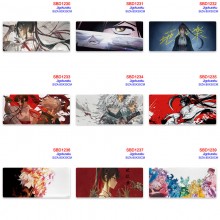 Jigokuraku anime big mouse pad mat 80*30/90*40