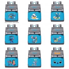 Stitch anime backpack bag