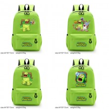 My Singing Monsters game backpack bag