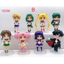 Sailor Moon anime figures set(8pcs a set)(OPP bag)