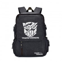 Transformers canvas backpack bag