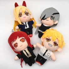 8inches Chainsaw Man anime plush dolls set 22CM(4p...