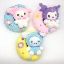 Melody Cinnamoroll Kuromi anime long socks a pair