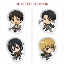 Attack on Titan anime custom shaped pillow cushion