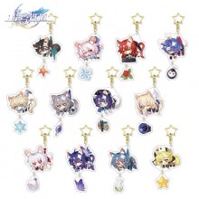 Honkai Star Rail game acrylic key chain