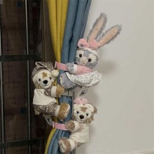 StellaLou plush curtain buckle