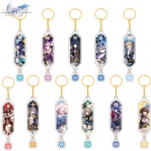 Honkai Star Rail game acrylic key chain