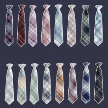 JK Cosplay Lazy Neck Ties Men Women Students