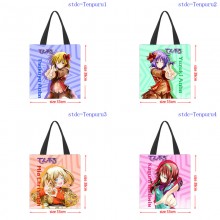 Tenpuru anime shopping bag handbag