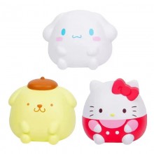 Sanrio Melody kitty Cinnamoroll Kuromi soft glue decompression figure