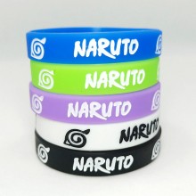 Naruto silicone bracelet wristband