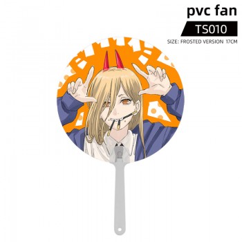 Chainsaw Man anime PVC fan circular fan