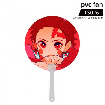 Demon Slayer anime PVC fan circular fan