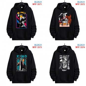 Bleach anime cotton long sleeve hoodies cloth