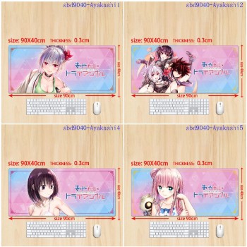 Ayakashi Triangle anime big mouse pad mat 90*40/60*40