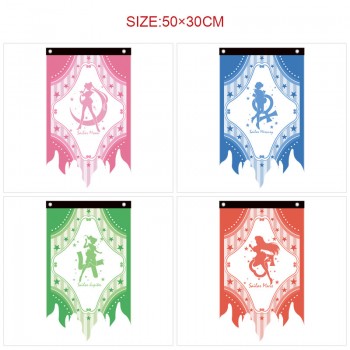 Sailor Moon anime flags 30*50CM