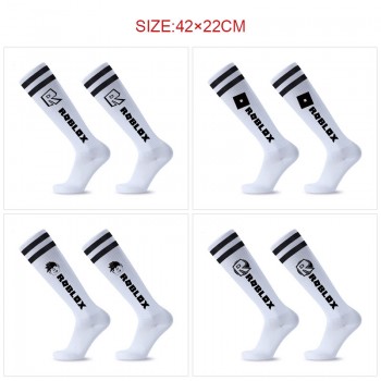 ROBLOX game long knit socks