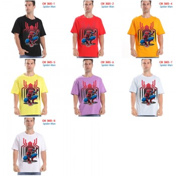 Spider-Man short sleeve cotton t-shirt t shirts