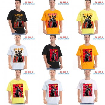 One Punch Man anime short sleeve cotton t-shirt t shirts